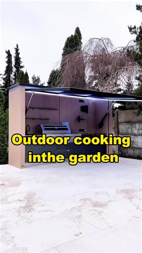 Small Outdoor Stainless Steel Kitchen Designs