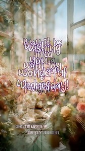 Good morning. Wishing you a wonderful Wednesday. May it be filled with joy & laughter! ✨️🙌☕️ #coffeesmyfavorite #wednesdaymotivation #WednesdayBlessings #happywednesday #coffeeismylovelanguage | Coffee's My Favorite