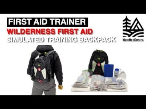 Wilderness First Aid Simulated Training Backpack