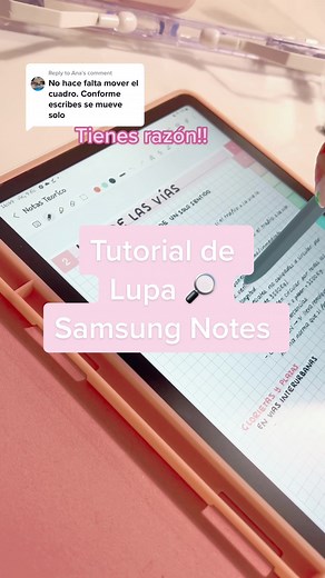 Tutorial de Samsung Notes: Mover Textos Fácilmente