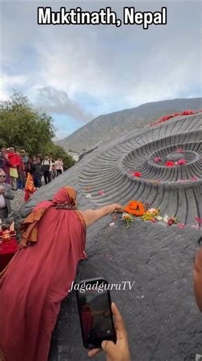 Muktinath Yatra of Jagadguru SriSriSri Vidhushekhara Bharati Sannidhanam 🙏 #vijayayatra #muktinath