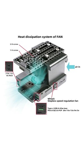 The Fangtuo camera cage for Sony A7CII / A7C / A7CR is here! This model is named A7CX,