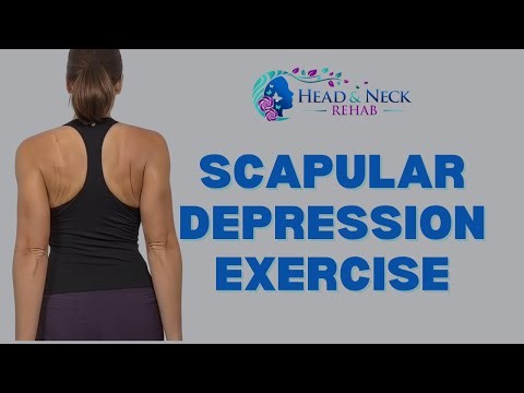 Scapular Depression Exercise