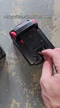 How to fix a drill battery that won't charge