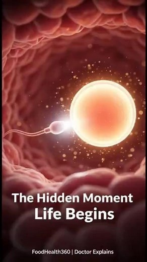 The Hidden Moment Life Begins | Real 3D Fertilization Explained #short