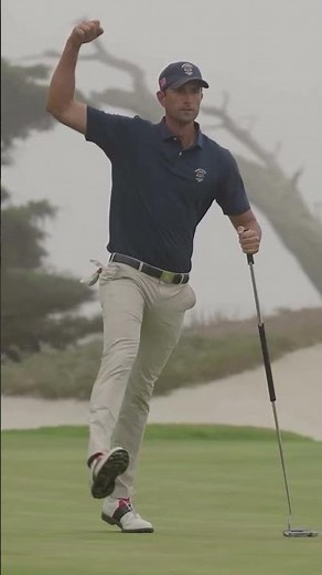 BIG STEW when he retained the Walker Cup for USA ⚡️⚡️⚡️