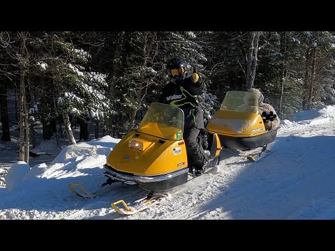 2024 Snodeo Vintage Snowmobile Show in Old Forge