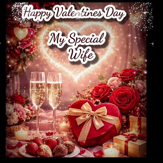 Valentine’s Day Special Video Message to My Wife – Send Instantly Online