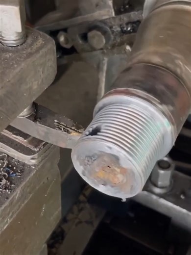 10K views · 61 reactions | First Time mechanist are rebuilding axle nut how to thread a nut on lathe machine amazing process R | My Idea | Facebook