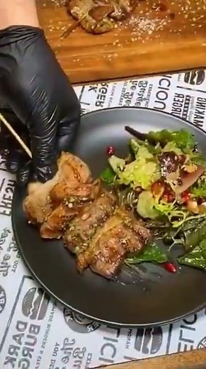 Barbecue, one of the most primitive cooking methods! #delicacy