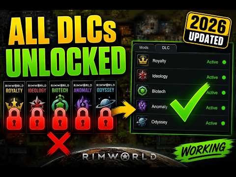 How to Unlock Odyssey and ALL DLCs in RimWorld (2026 Updated Guide)