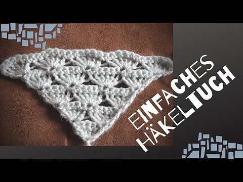 Simple crochet shawl - instructions