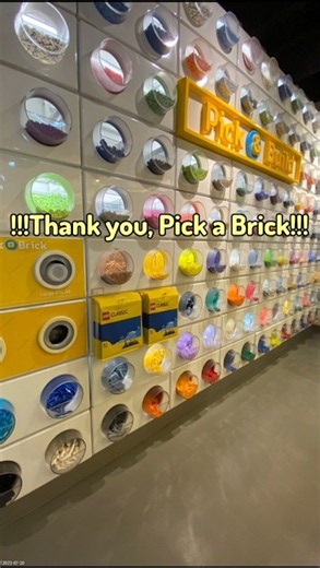 That’s why Pick a Brick is so good 🤩🤩🤩