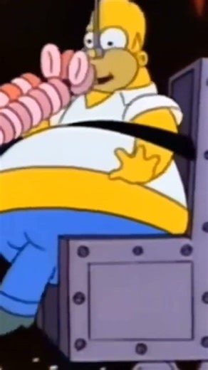 homer eating all of the donut #donuts #simpsons #homersimpson