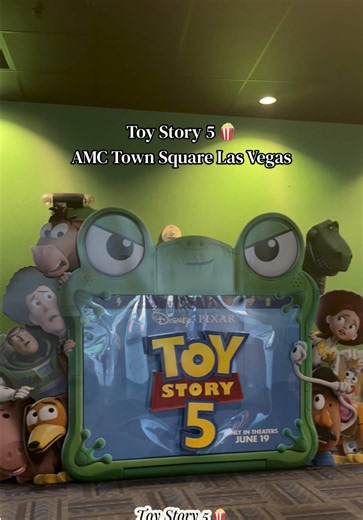 Toy Story 5 movie review & souvenir combo at AMC Town Square