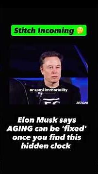 Elon Musk says aging can be “FIXED”. Scientists found the hidden clock.