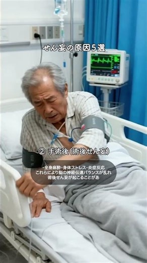 せん妄の症状5選