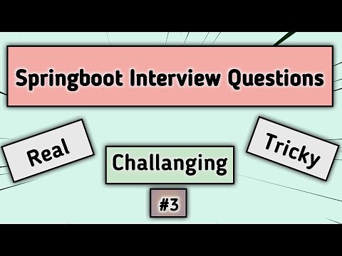 Spring Boot Tricky Interview Questions and Answers #3 [With PDF]