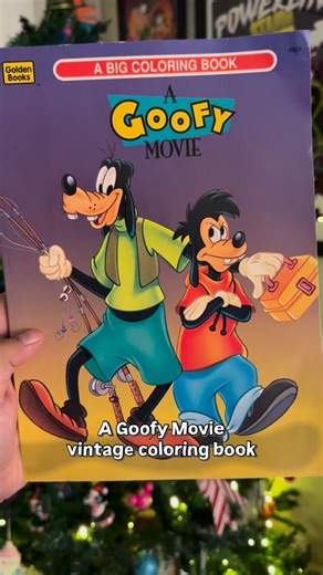 David Cordova on Instagram: "A Goofy Movie Coloring Book 🖍️ I was able to find an intact coloring book from 1995! I hope you guys enjoy these pages as much as I did #agoofymovie #powerline #goofymovie #90s #maxgoof"