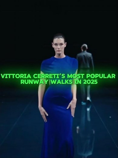 Vittoria Ceretti | Most Iconic Runway Walks 2025 ✨🔥 #vittoriaceretti #runway #fashion #supermodel