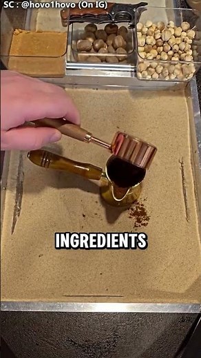 Famous Sand Method of Making Turkish Coffee 😲