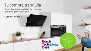 Más días para disfrutar de hasta un 25% de descuento en nuestra compra tranquila. ¡Hasta el 31 de enero! No lo dejes escapar. | Bosch Home