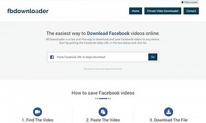 Online fb video downloader