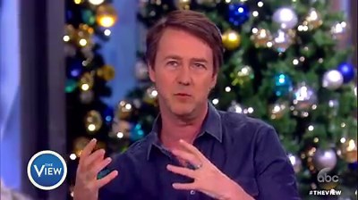"It's of enormous concern to me," Edward Norton says of Donald J. Trump's EPA pick. "Taking somebody who's got a career of fighting against environmental protections ... It seems incredibly wrong. [Trump] should make this the moonshot project, to make America lead." | The View