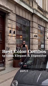 Looking chic doesn’t have to be complicated—sometimes it’s all about choosing the right shades. From timeless neutrals to refined contrasts, these color combinations elevate any outfit and make you look instantly polished. ✨ Elegant, versatile, and easy to style—perfect for everyday sophistication. | La Femme Wanderer