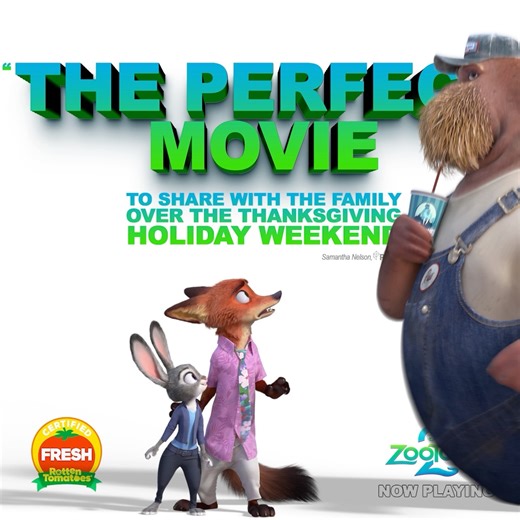It's "the perfect movie" for the whole family! Zootopia 2 is now playing in theaters everywhere! | Walt Disney Animation Studios