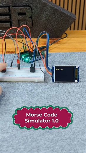 Funduino GmbH on Instagram: "We build an Morse Code Simulator 1.0 with #arduino #diyprojects #funduino"