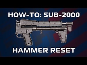 Kel-Tec SUB-2000 Hammer Reset