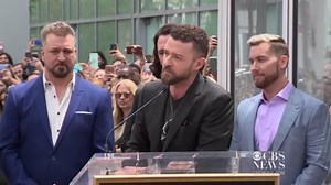 *NSYNC gets star on Walk of Fame