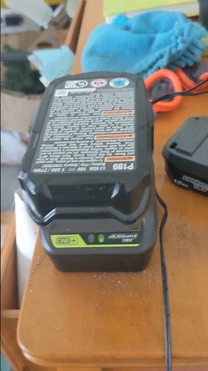 Ryobi one+ battery won't charge fix