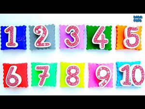 Learn colors with Play Doh|Learn To Count with Play Doh |Learning Numbers 1 to 10|Count to 10