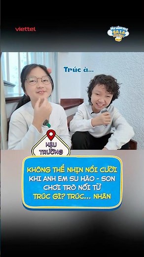 Thử thách chơi nối từ cùng Su Hào và Son | MẸ VẮNG NHÀ BA LÀ SIÊU NHÂN 2026