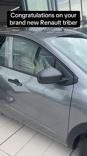 2.7K views · 31 reactions | Congratulations on your brand new Renault triber Let’s get you the best deal under the sun First installment end of January Contact me 0631789117 | Car sales executive | Facebook