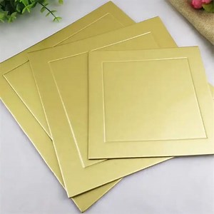 [Hot Item] White Masonite Cake Board Strong Round Cake Board Cake Drum 4mm Thick