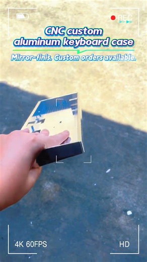 Aluminum keyboard shell custom factory, welcome to OEM.#keyboard #keyboardcase