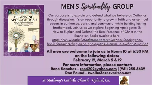 5PM MASS | St. Anthony's Catholic Church