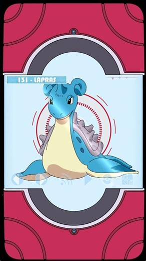 POKEDEX: 131 - LAPRAS #Pokemon #Pikachu #Shorts