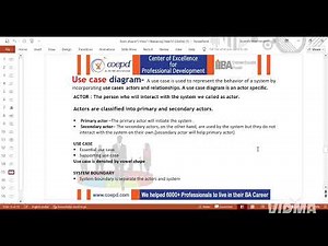 Premium Tools Session | MS Visio Explained | Business Analyst Training | COEPD"