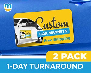 Custom Car Magnets, Magnetic Car Signs Set of 2, Your Custom Image Magnet, Personalized Business Logo for Cars, Trucks & Vehicles - Etsy