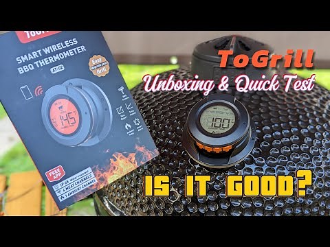 ToGrill Thermometer UNBOXING & TESTING REVIEW Grill Thermometer