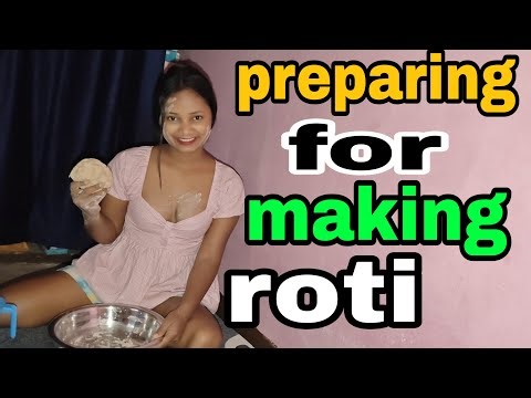 Preparing for making roti (‪@MariyamKumariofficial‬ )