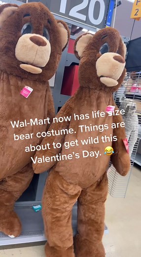 Realistic Bear Costume Available at Walmart