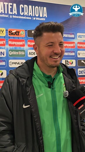 24K views · 410 reactions |  Cristi Bălgrădean, după Sănătatea Cluj - "U" Craiova 1-4 #CristiBălgrădean #UniversitateaCraiova #SănătateaCluj #CupaRomâniei | SportVartos | Facebook