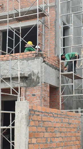 Fast & Precise Bricklaying Technique You Must See!