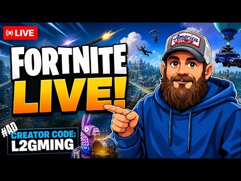 🎮 LIVE NOW: Fortnite Gameplay🚨
