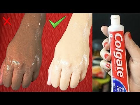 Skin Whitening Colgate Toothpaste At Home Remedies | Lifestyle Tips